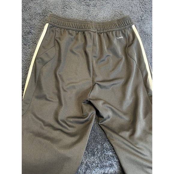 Adidas Tiro 19 Youth Large Track Pants Black White 3-Stripe Zippered Ankle - Picture 5 of 9